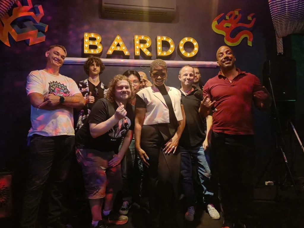 Stand-up comedy at The Level Up Open Mic, an Asia Out Loud show at Bardo, Saigon