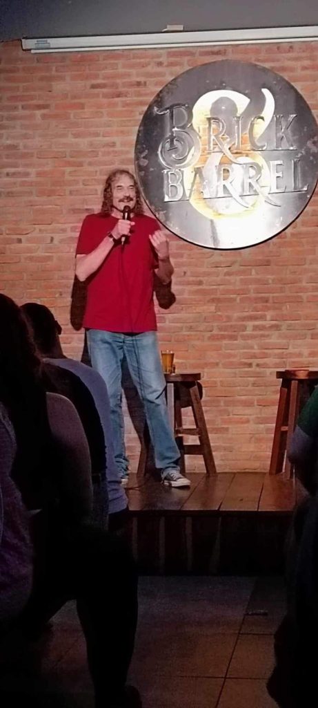 Stand-up comedy at Dave Thompson: Live at Brick & Barrel, an Asia Out Loud show at Brick & Barrel, Saigon