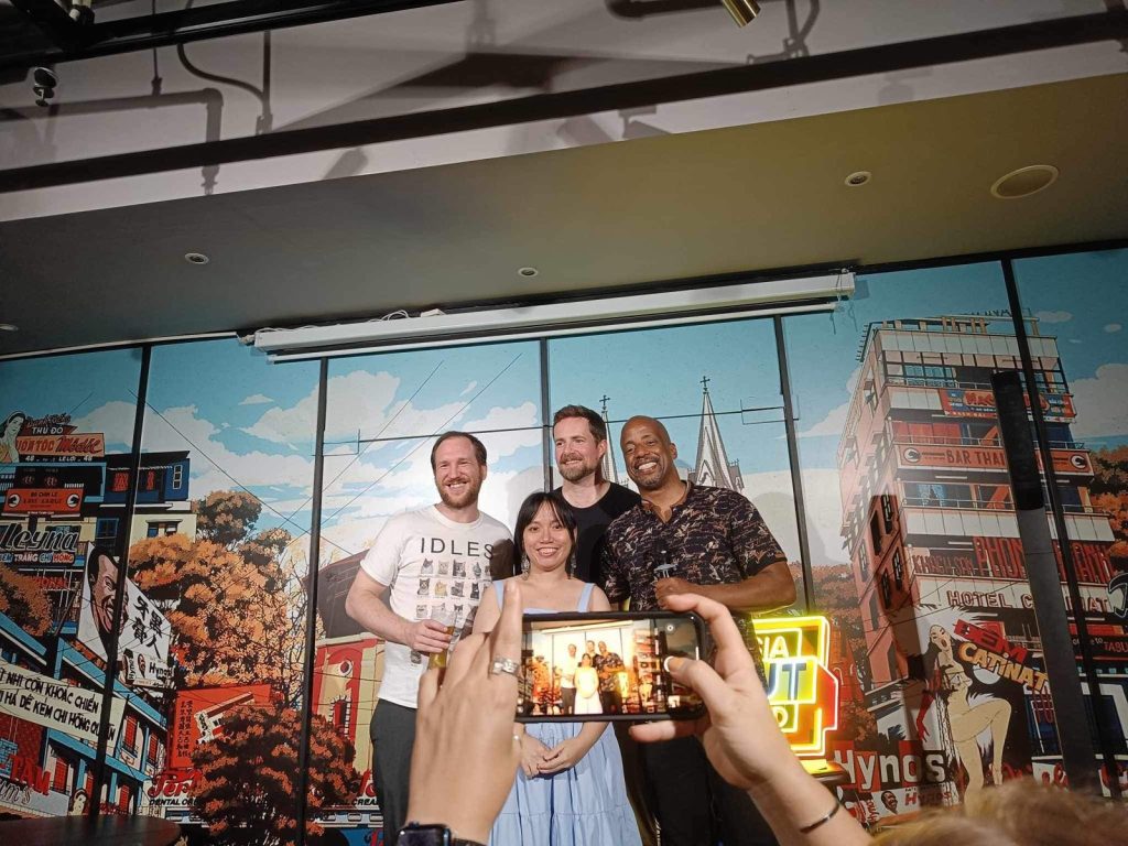 Stand-up comedy at Christophe Davidson: Sorry, Not Sorry!, an Asia Out Loud show, Saigon, photo 2