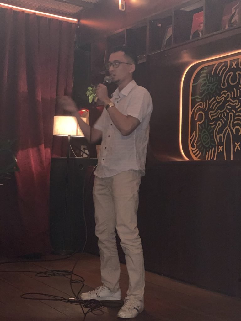 Stand-up comedy at The Return of Ahmed Ahmed!, an Asia Out Loud show at Le Cafe des Stagiaires, Saigon, photo 3