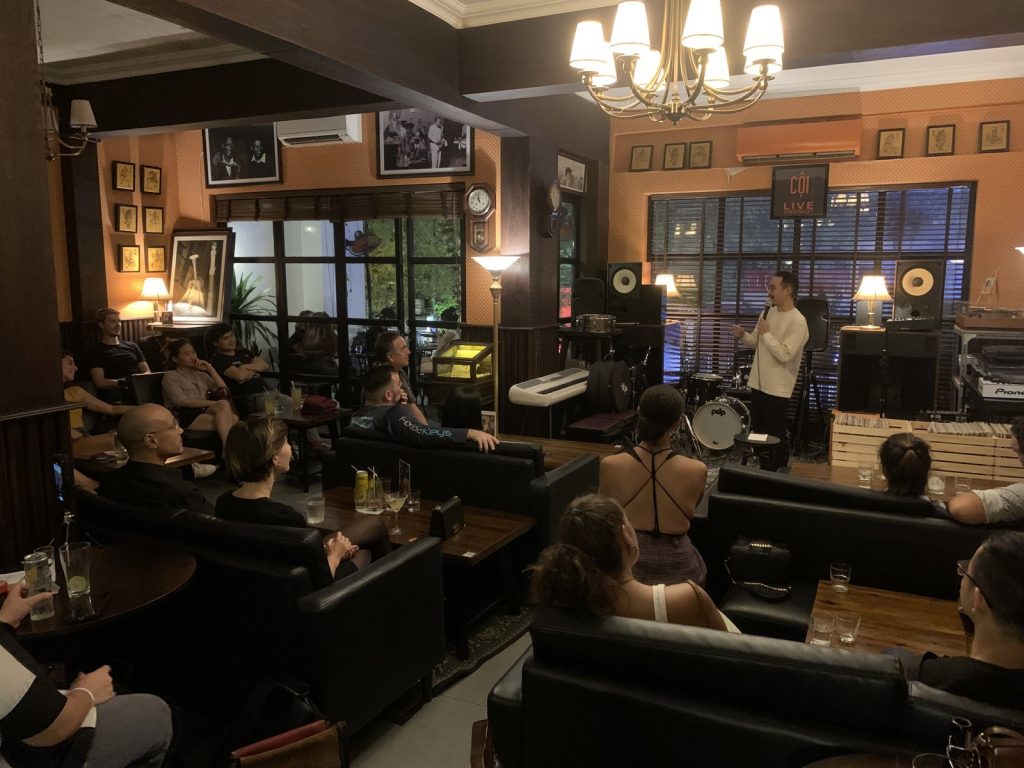 Stand-up comedy at The DMZ Comedy Show, an Asia Out Loud show at CỘI Saigon, photo 3