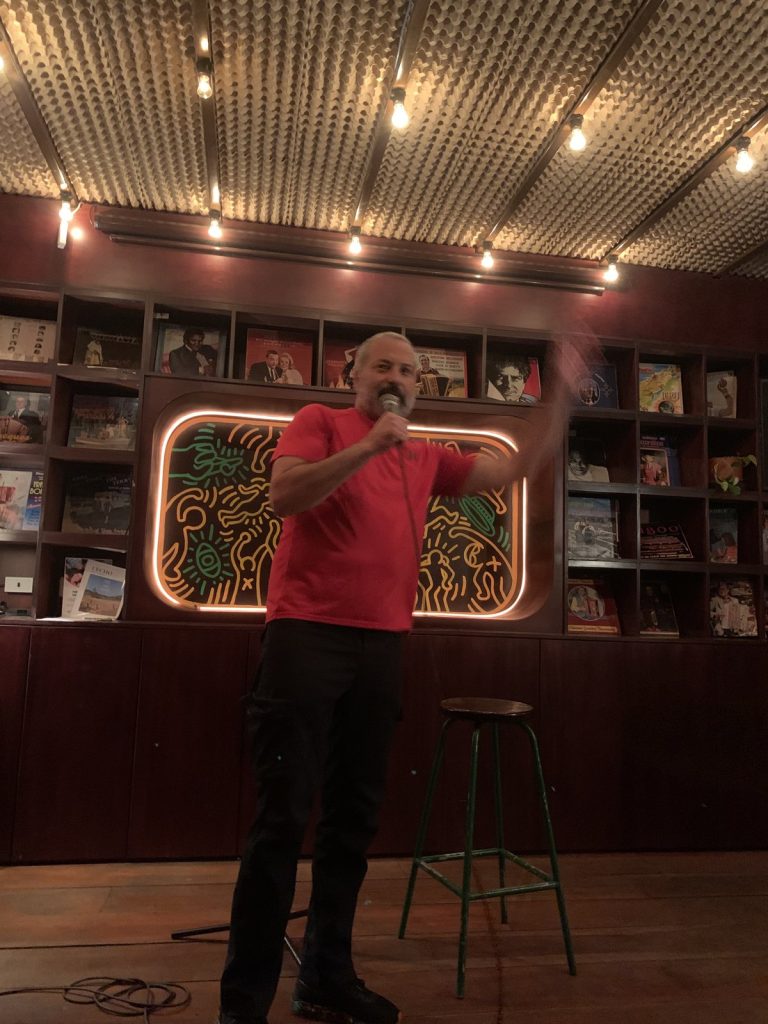 Stand-up comedy at The Return of Ahmed Ahmed!, an Asia Out Loud show at Le Cafe des Stagiaires, Saigon, photo 5