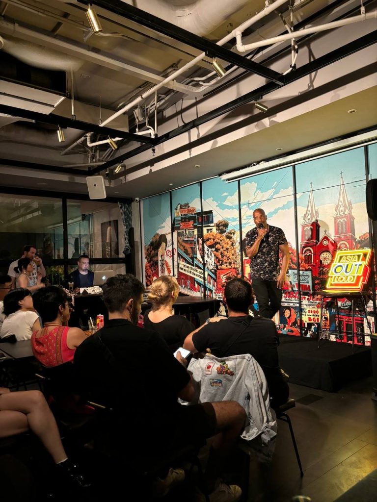 Stand-up comedy at Christophe Davidson: Sorry, Not Sorry!, an Asia Out Loud show, Saigon, photo 5